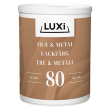 Lackfärg V-80 Vit 0,75 L Luxi